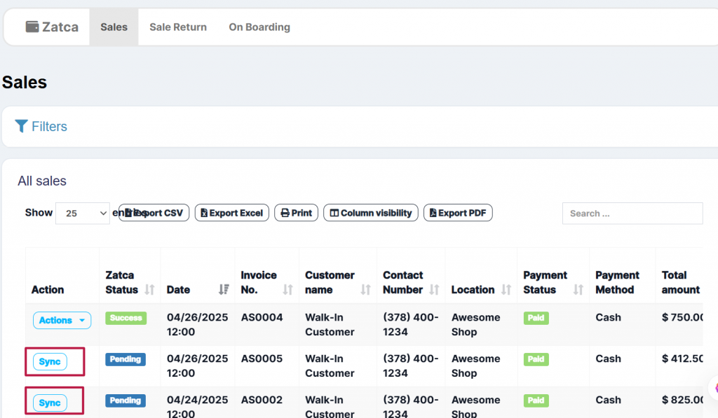 ZATCA E-Invoicing System Overview